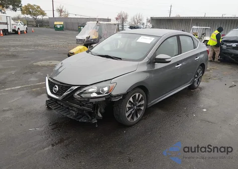 2019 Nissan Sentra Sr from USA, damaged, VIN 3N1AB7AP6KY339456